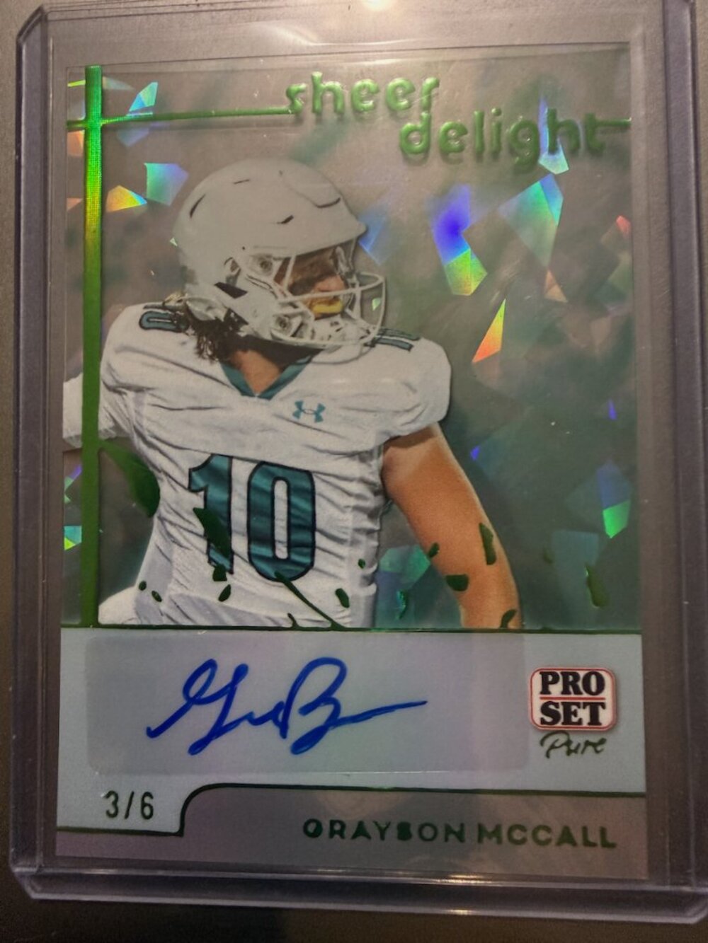 Grayson McCall SD-GM1 | 2024 Leaf Pro Set | Crystal 3/6